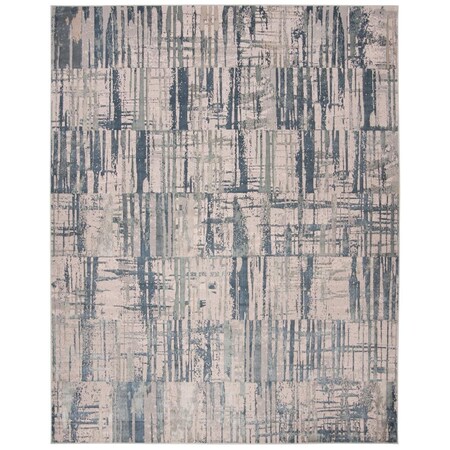 Safavieh 8 x 10 ft. Noble 700 Casual Indoor Area Rectangle RugLight Blue & Cream NBL719-9170-8